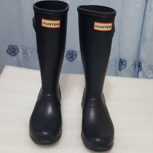 HUNTER🎀 GIRLS  Tall boots size 2B